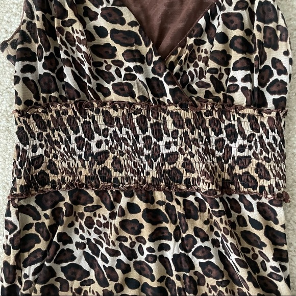Worn Once BCBG Leopard Print Dress!! - Picture 7 of 7